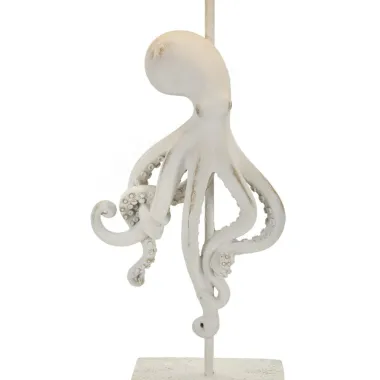 LAMPA STOŁOWA OCTOPUS BIAŁA Ø 30,5X64,5 cm